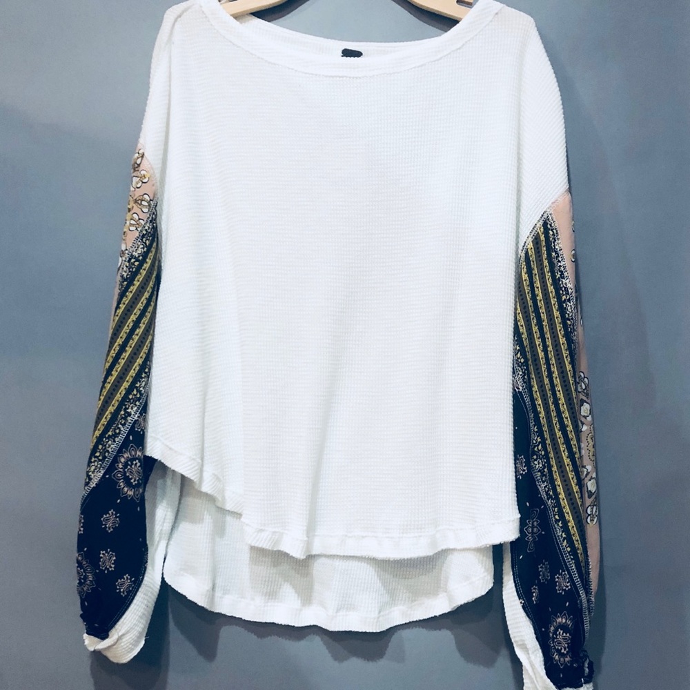 FREE PEOPLE Blossom Thermal Top NWT - Picture 6 of 8